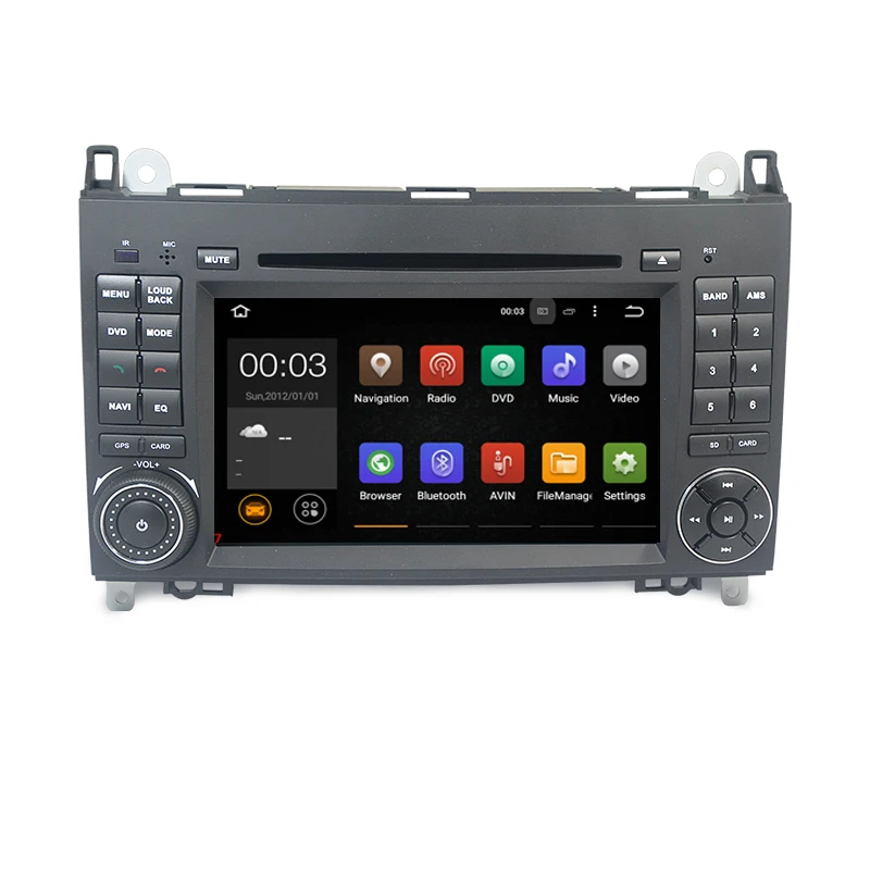 Четырехъядерный автомобильный ПК Android 7,1 для Mercedes/Benz Vito Viano Sprinter Crafter Bluetooth радио wifi 3g DVR SWcontrol USB SD карта