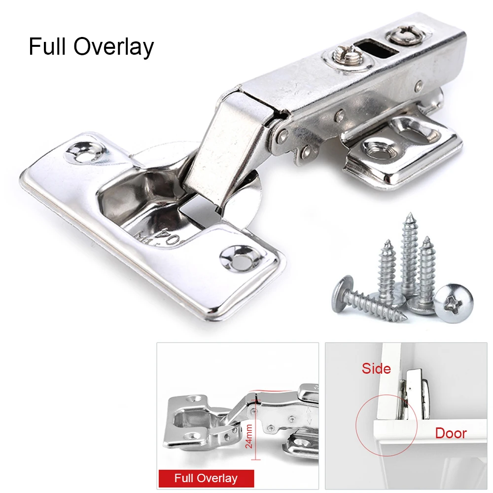 4 шт. гидравлические петли из нержавеющей стали|Петли для шкафа| |