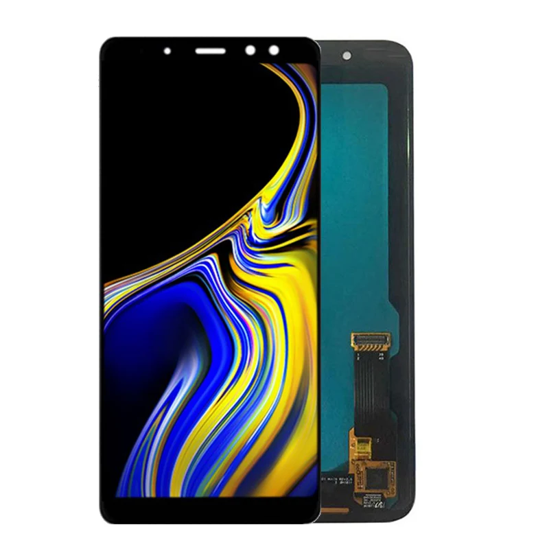 Оригинальный SUPER AMOLED ЖК дисплей 6 0 дюйма для Samsung A6 A600 Plus 2018 A605 сенсорный экран с