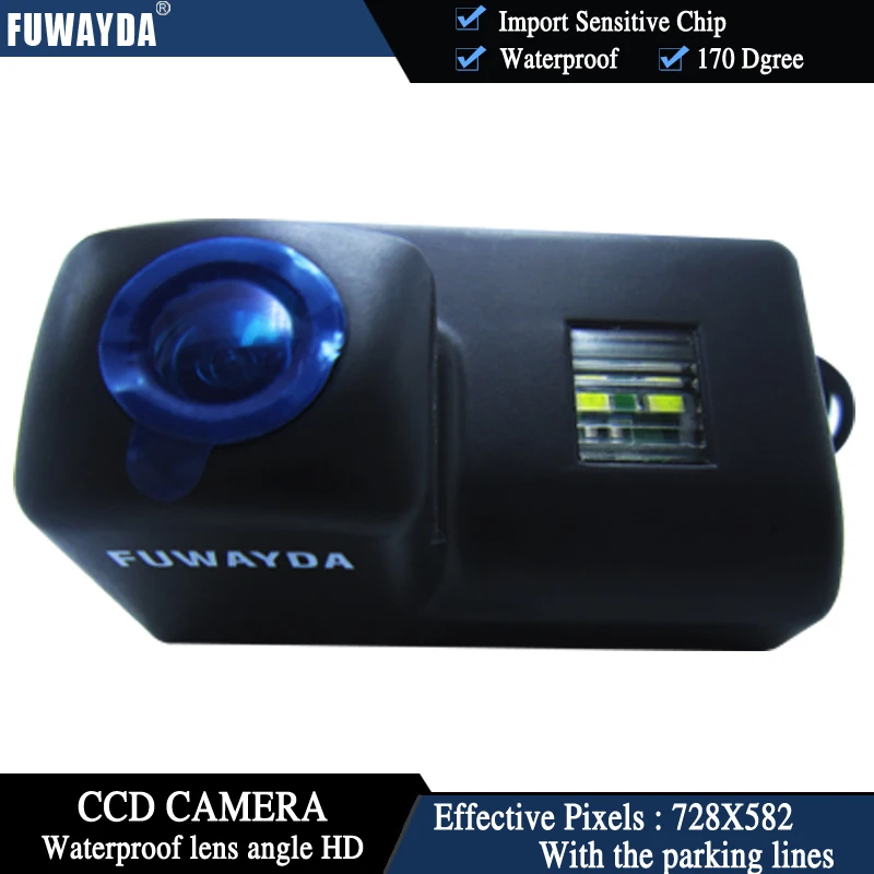 FUWAYDA Wireless CCD Chip Car RearView Camera for Peugeot 206207 306 307 308 406407 5008 Partner Tepee+4.3 Inch foldable Monitor |