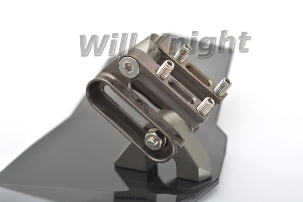 Воздушный поток Регулируемый дым лобовое стекло дымчатое ветровое болт-на