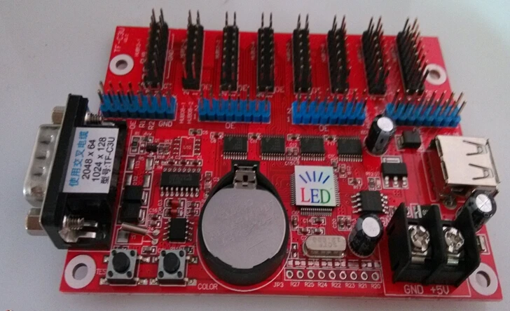 Заводская цена TF C3U C6UR Longgreat LED дисплей карта управления USB Последовательный порт
