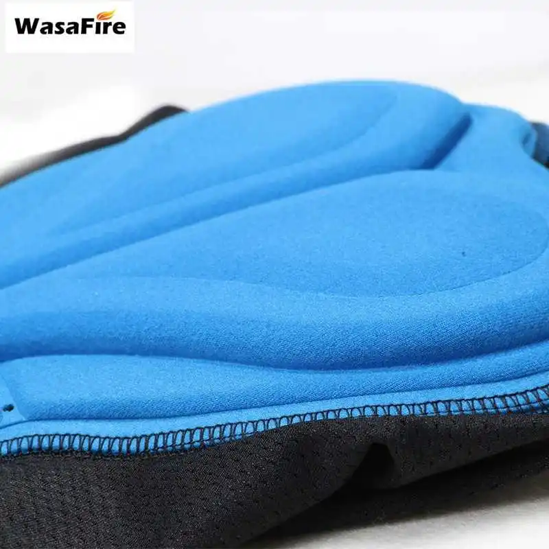 Велосипедные шорты WasaFire для мужчин дышащее нижнее белье с 3D вставками хлопковый