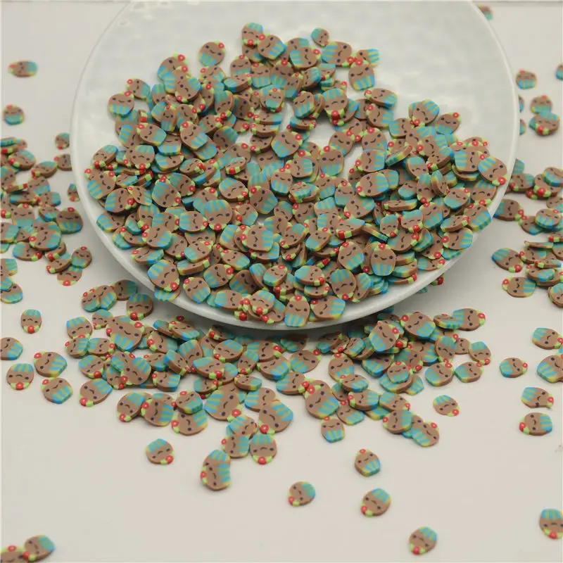 cake 2 5mm 50 г/лот полимера Горячая Полимерная глина декоративная обсыпка Конфета Сделай Сам/присутствует/торт посыпка для ремесленничество, "сделай сам" - Цвет: cake 2 5mm