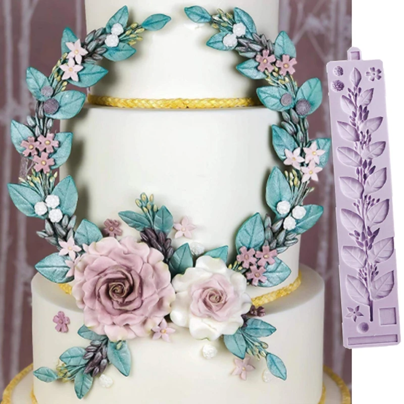 Форма для сахарной шпагатки силиконовые формы инструменты выпечки шоколада