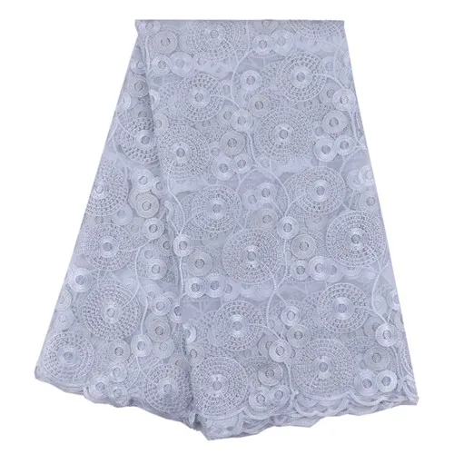 High quality Free shipping big swiss voile lace fabric 5 yards Swiss African dry cotton for making dress | Дом и сад