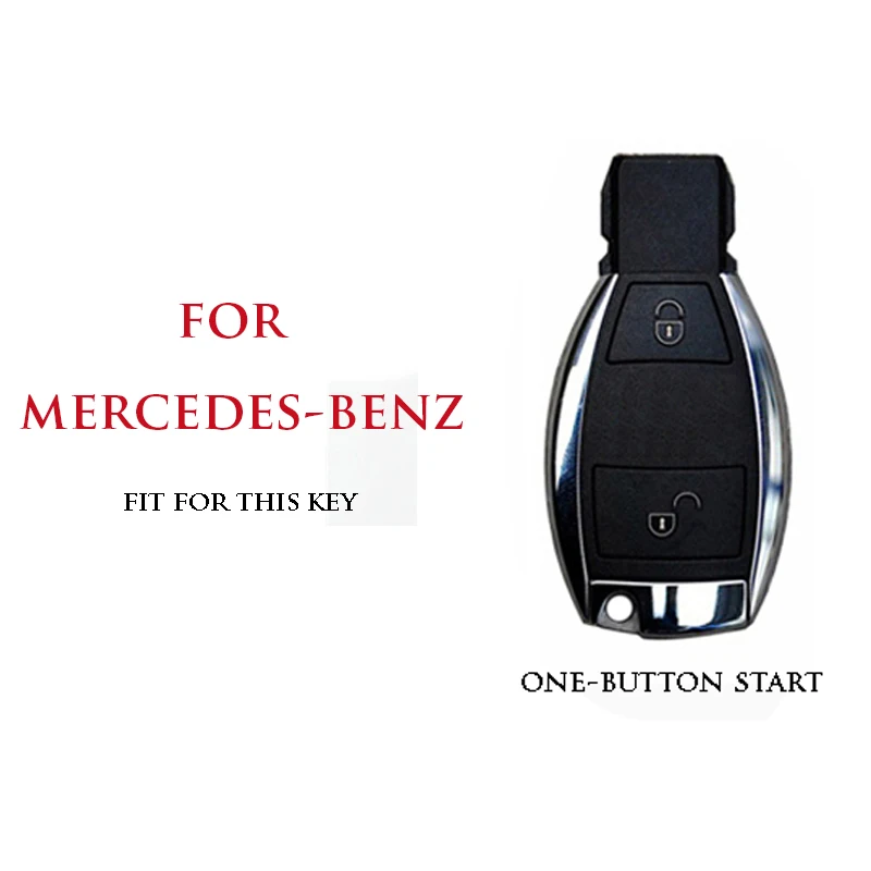 GPFORTYSIX натуральная кожа ключа автомобиля чехол Обложка для Mercedes Benz W203 W210 W211 W124 W202