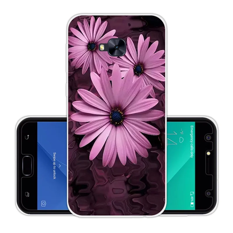 Силиконовые чехлы из ТПУ для Asus Zenfone 4 Selfie ZD553KL Роскошные Чехлы DIY прозрачный