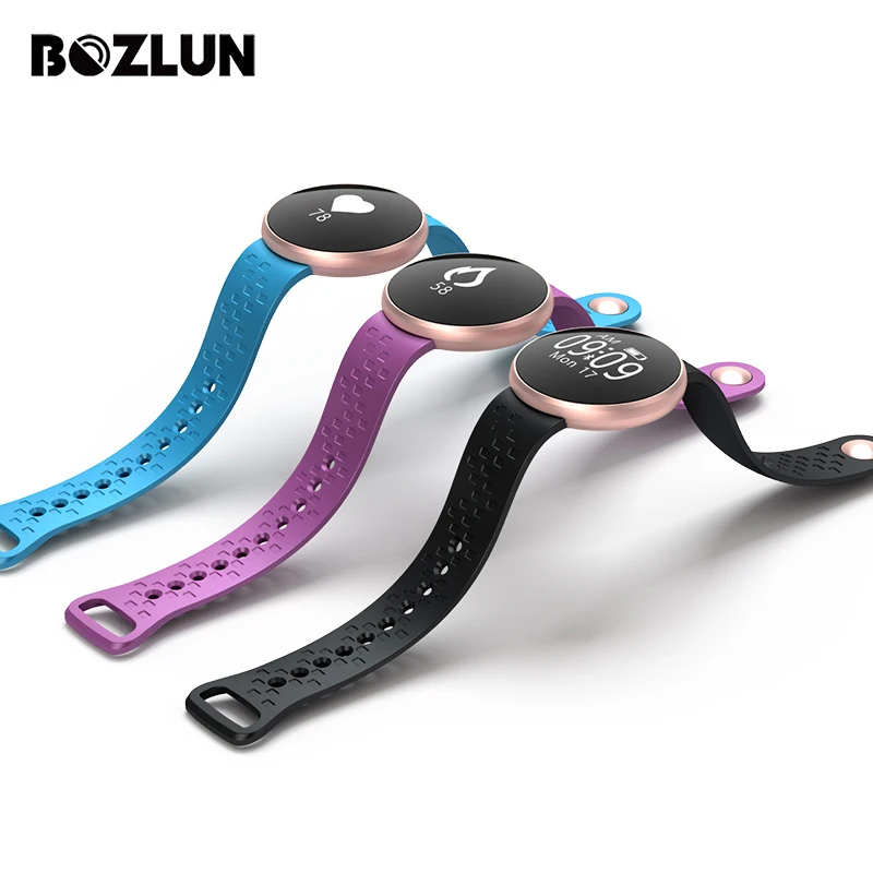 BOZLUN Для мужчин Smartwatch Смарт Часы Heart Rate Фитнес браслет часы Водонепроницаемый Reloj