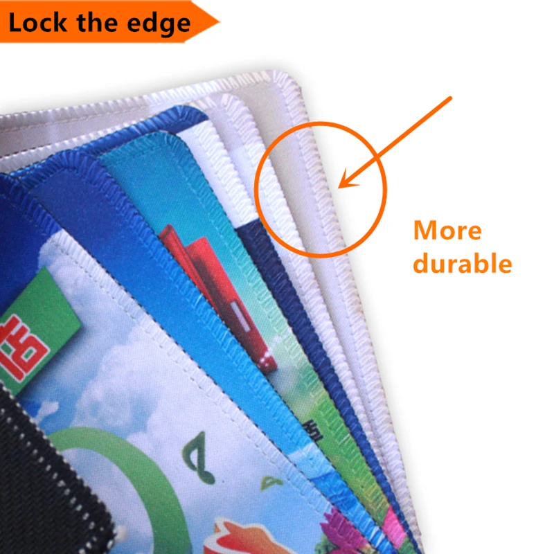 Коврик для мыши на заказ печать рекламного логотипа компании офисный компьютер