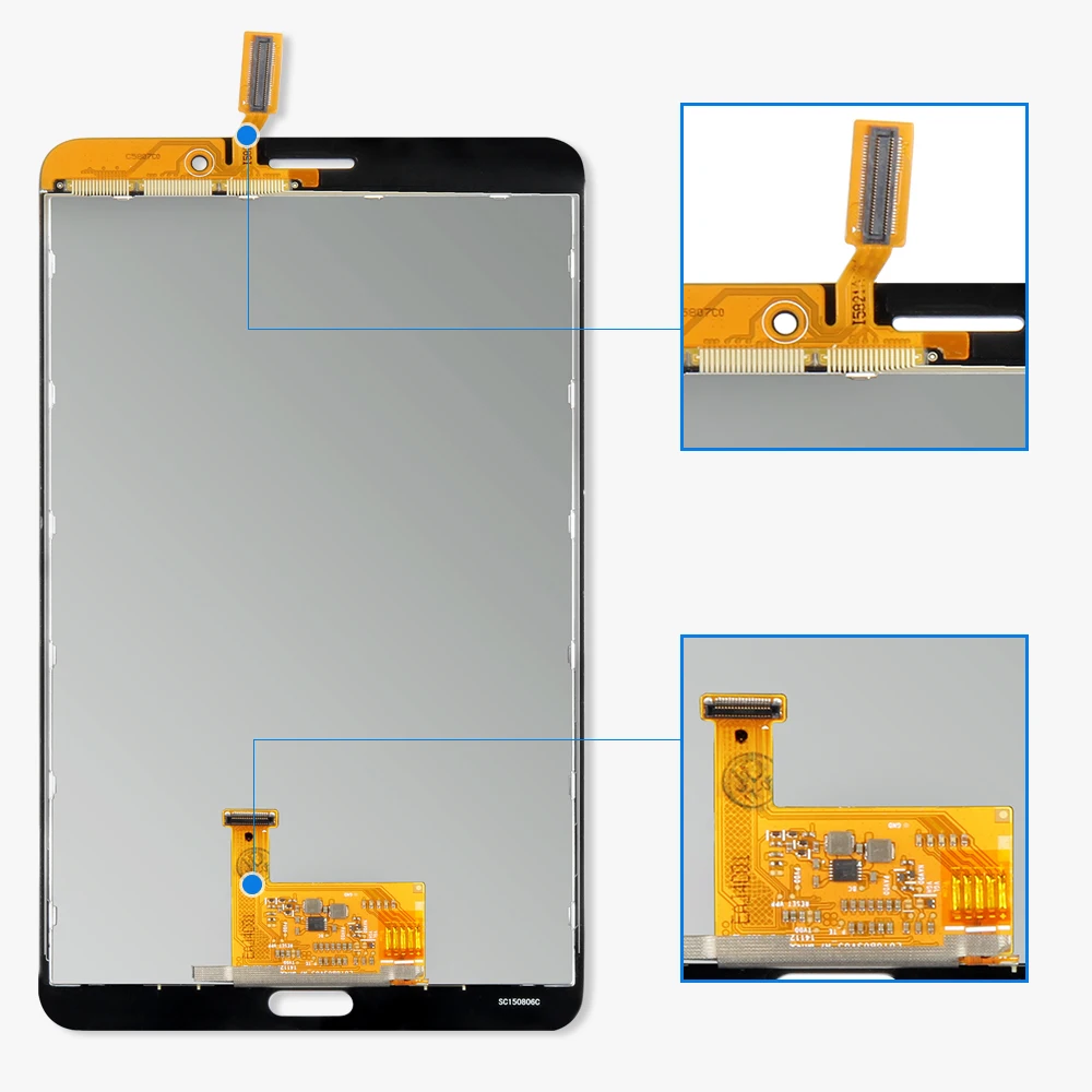 Srjtek для Samsung Galaxy Tab 4 7 0 SM T231 T230 T235 сенсорный экран дигитайзер ЖК дисплей Матрица