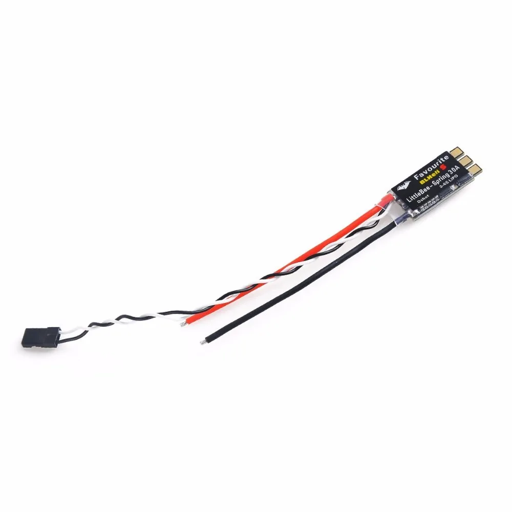 4 шт. оригинальный FVT LITTLEBEE BLlheli-s SPRING 30A ESC 2-6S поддержка мультикоптера Mulitshot DSHOT Oneshot42
