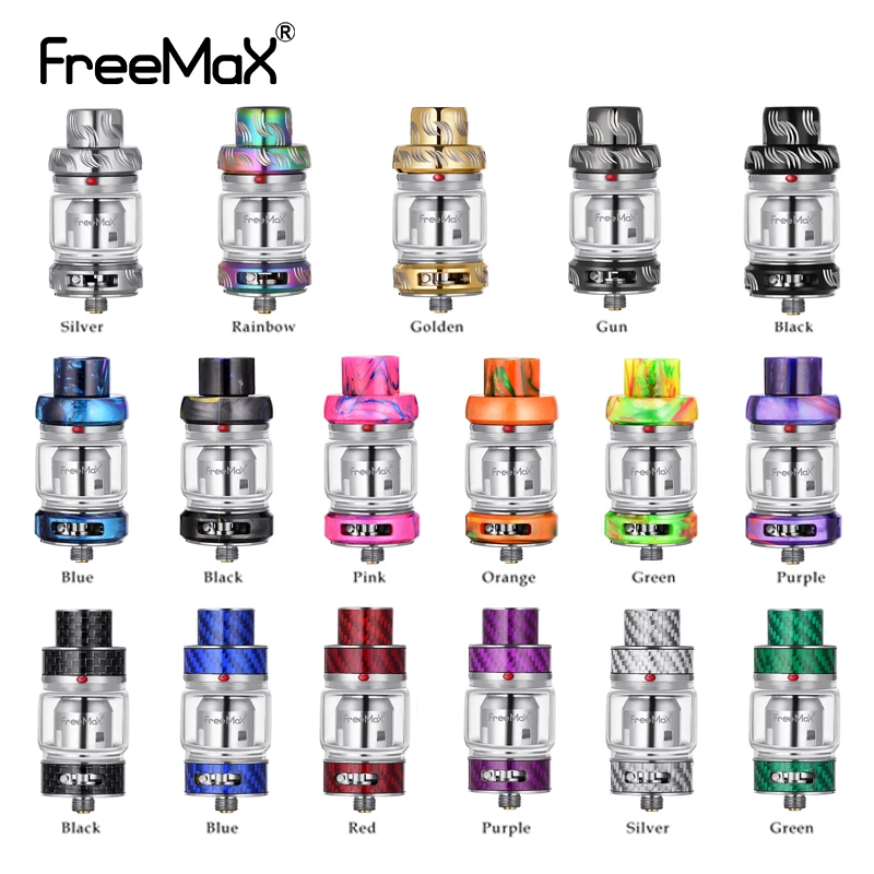 Новинка бак Freemax Mesh Pro 6 мл атомайзер Sub ohm углеродное волокно катушка для вейпа из