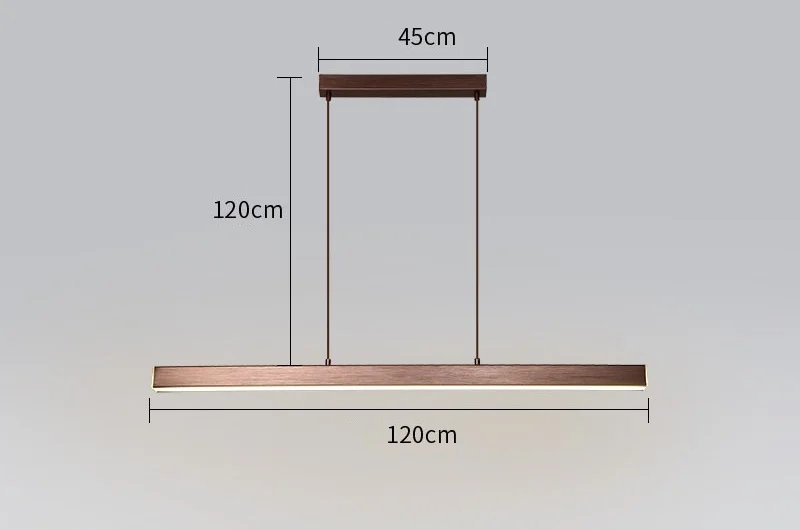H Modern LED Pendant Light Fixtures Creative Rectangle Hanging Lamp Nordic Lamps Aluminum Hanglamp Simple Acrylic Loft Luminaire - Цвет корпуса: H