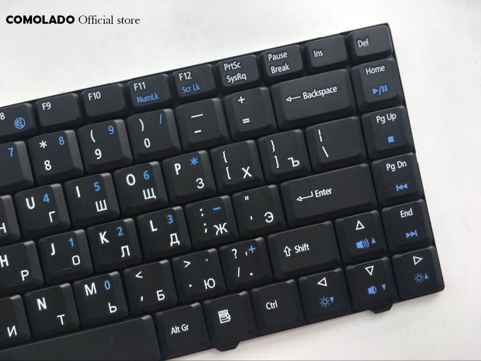 RU Русская клавиатура для Acer eMachines D520 D720 E520 E720 черная Layout | Компьютеры и офис