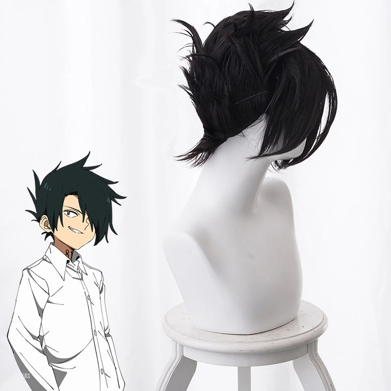 The Promised Neverland Wig Ray Cosplay For Men Halloween Carnival Party | Тематическая одежда и униформа