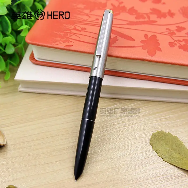 10 шт./лот перьевые ручки Hero 329 0 38 мм супертонкие Iraurita Nib офисные и школьные