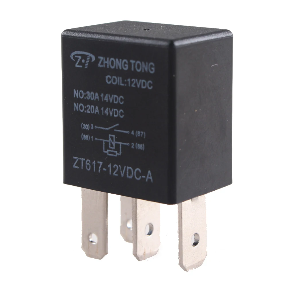 Реле EE support 5X12 В 20A/30A SPST для электрического вентилятора топливный насос звуковой