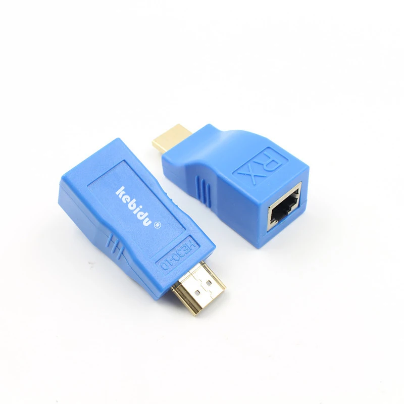 1 пара 30 м 4K HDMI-совместимый удлинитель передатчик TX/RX V1.4 HD 1080P Более Cat5e CAT6