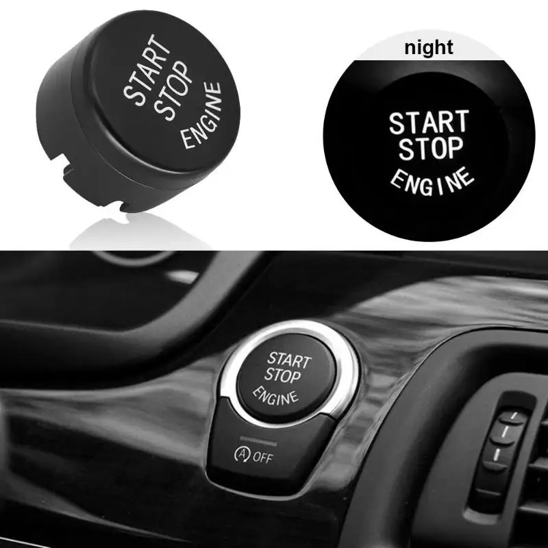 Автомобильный Автомобиль старт стоп двигатель кнопочные крышки крышка отделка