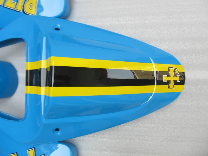 Бесплатный комплект обтекателей для Suzuki SRAD GSXR600 GSXR750 01 02 03 GSXR 600 750 2001 2002 2003 синий