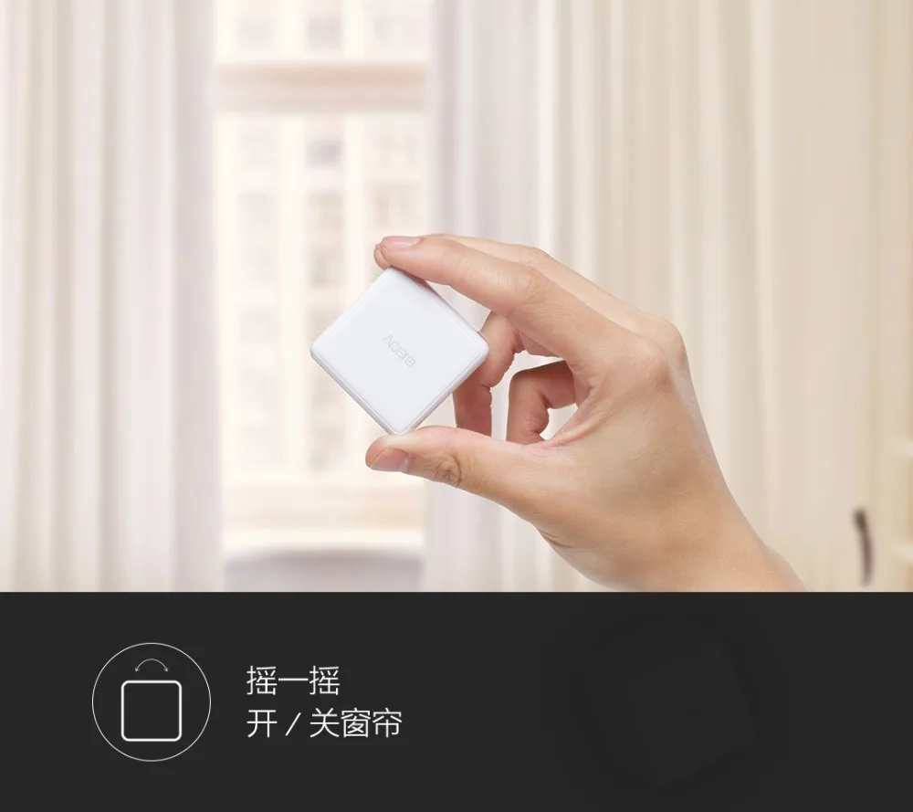 Xiaomi mi контроллер Magic Cube версия Zigbee управляется шестью мерами для умного дома устройство работает с приложением mi jia mi Home