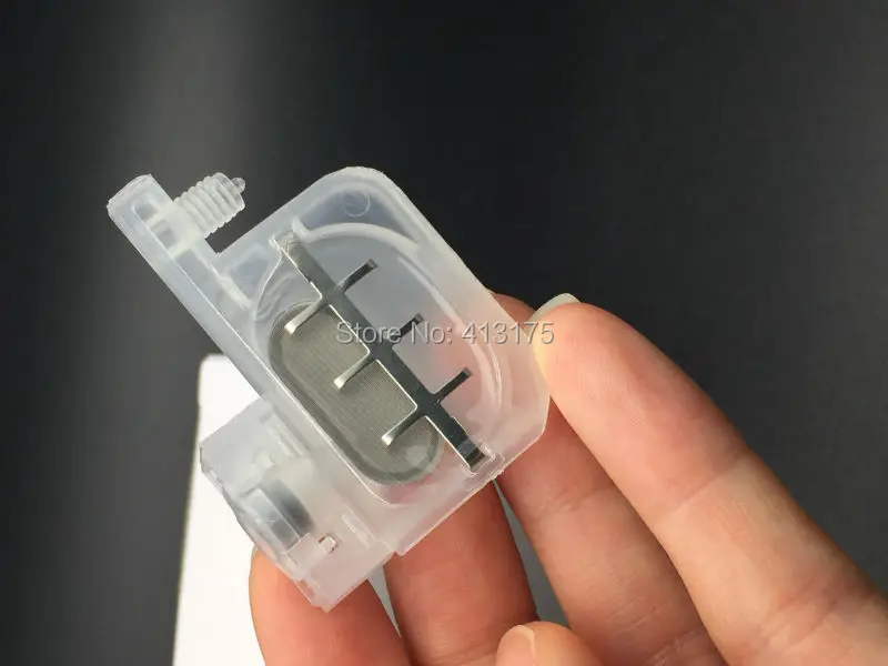 10 шт. прозрачный демпфер для чернил с небольшой заслонкой квадратной головкой