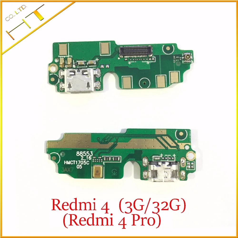 

10pcs dock Micro USB charging Charger Flex Cable Port board with Microphone Module for Xiaomi Redmi 4 pro Redmi4 pro 3G 32G