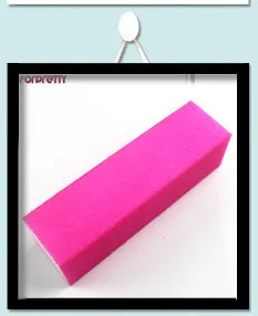 Буфер для ногтей 5 шт. инструменты для маникюра Lixa DE Unha Limas Para Manicura Nails Art Archivador желтый цвет буферный блок