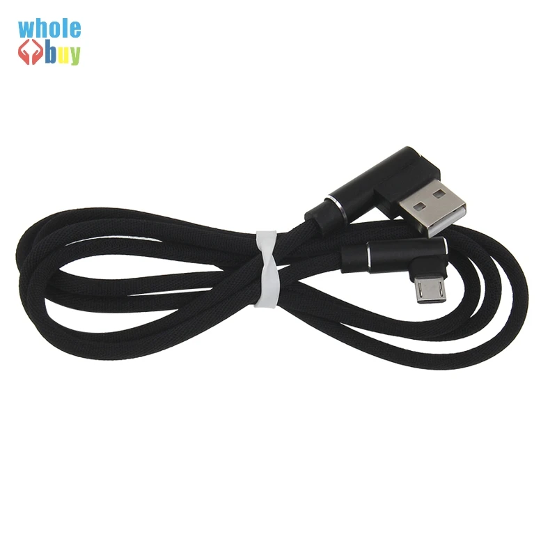 100 шт. 1 м 2 3 боковые локоть тканевый игровой кабель Micro Usb 5 контактов 8 Тип C