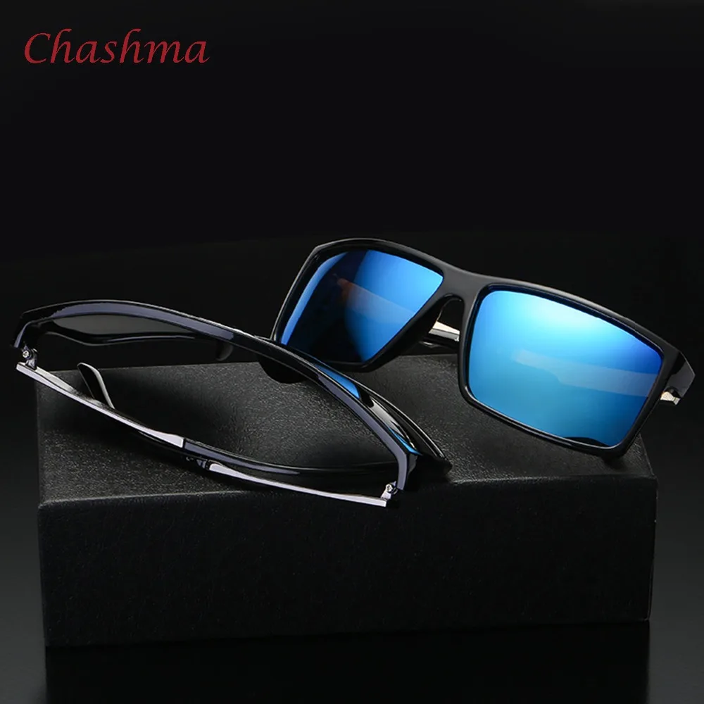 Chashma поляризованные солнцезащитные очки из сплава мужские зеркальные для