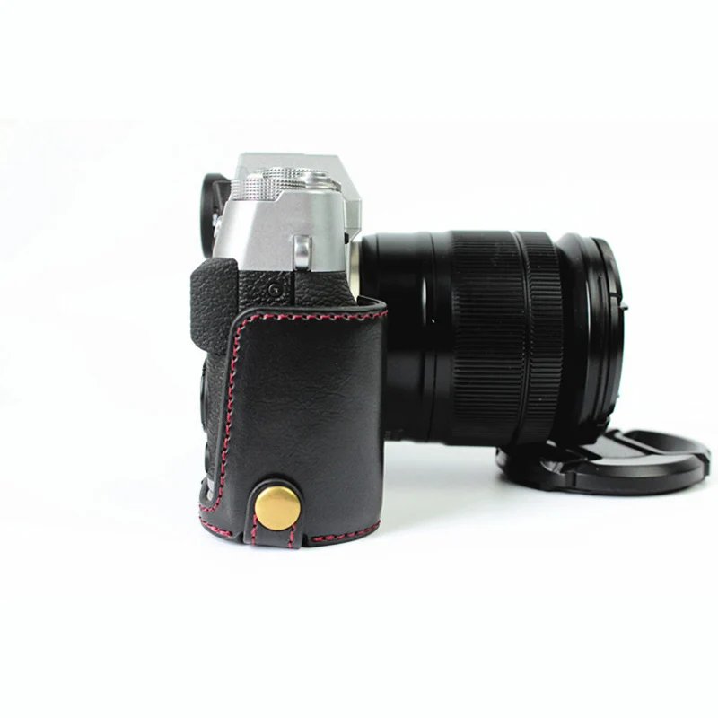 Портативный чехол для фотоаппарата Fujifilm XT10 из искусственной кожи XT20 X T20 XT30 нижний