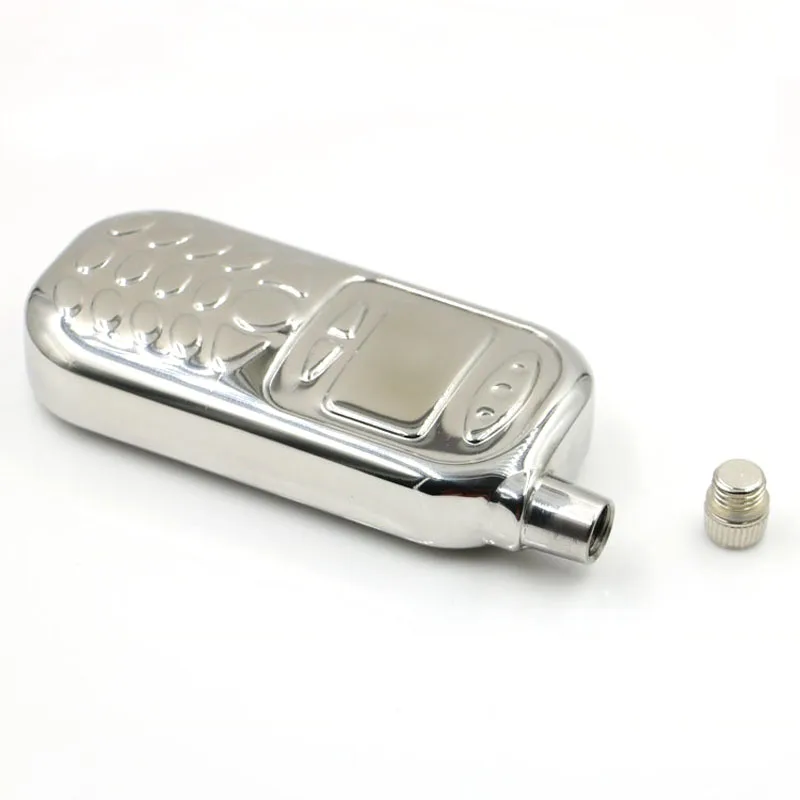 Портативная 3 унции карманная Бутылка для виски вина в форме мобильного телефона