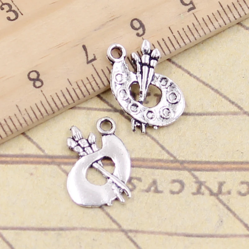 Подвеска для украшений ручной работы 20 шт. 16x12 мм|tibetan silver plated|pendants craftsvideo charm |