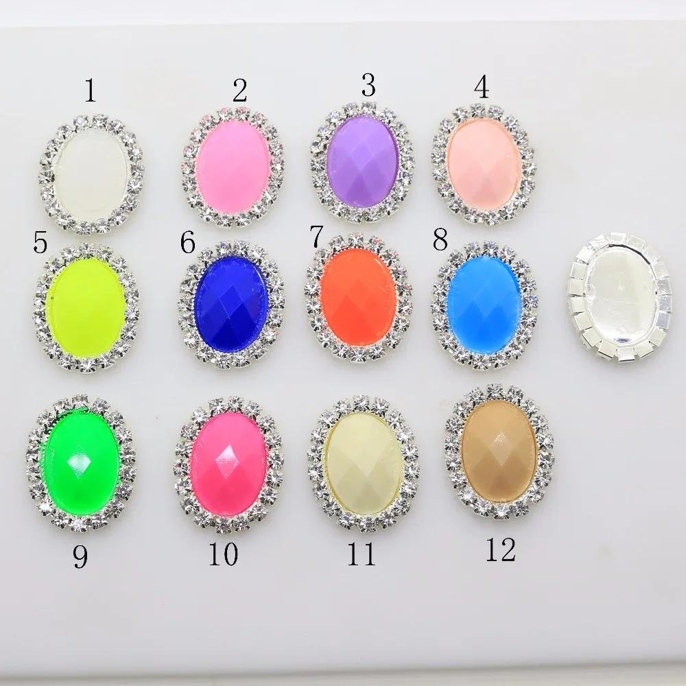 10 комплектов овальных ювелирных изделий сделай сам 25 х20 мм|jewelry accessories|accessories