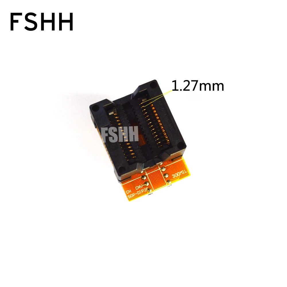 Новый тестовый разъем SOP24 SOIC24 IC/адаптер программатора 300mil к адаптеру DIP24|socket