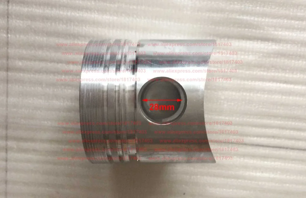 KM485QB-04005 поршень + поршневое кольцо запчасти для дизельных двигателей Laidong KAMA KM385BT |
