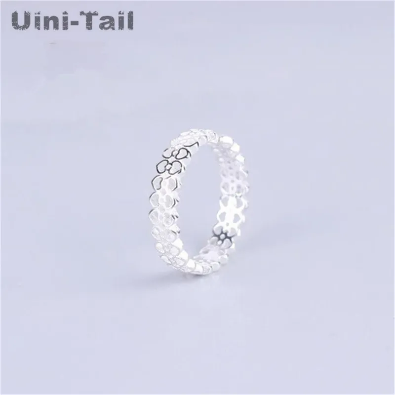 Кольцо Uini-Tail женское открытое из стерлингового серебра 925 пробы | Украшения и