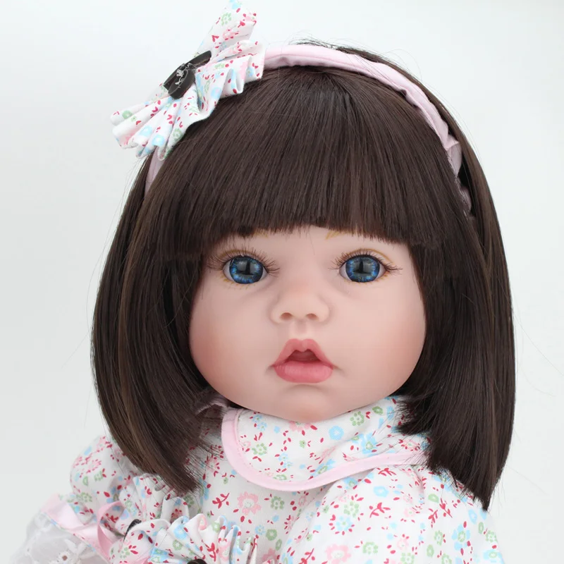 NPKDOLL Baby Reborn силиконовая Коллекционная кукла 20 дюймов детские игрушки для лица с