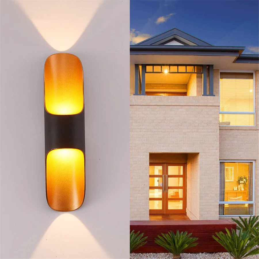 

Настенный светильник Thrisdar, светодиодный алюминиевый, вверх-вниз, для улицы, крыльца, коридора, коридора, балкона, виллы, 10 Вт
