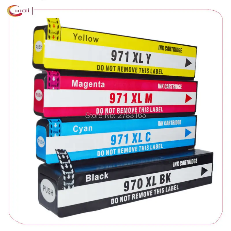 Совместимый чернильный картридж для принтера HP 970XL 971XL с принтером Officejet Pro X576dw X476dw