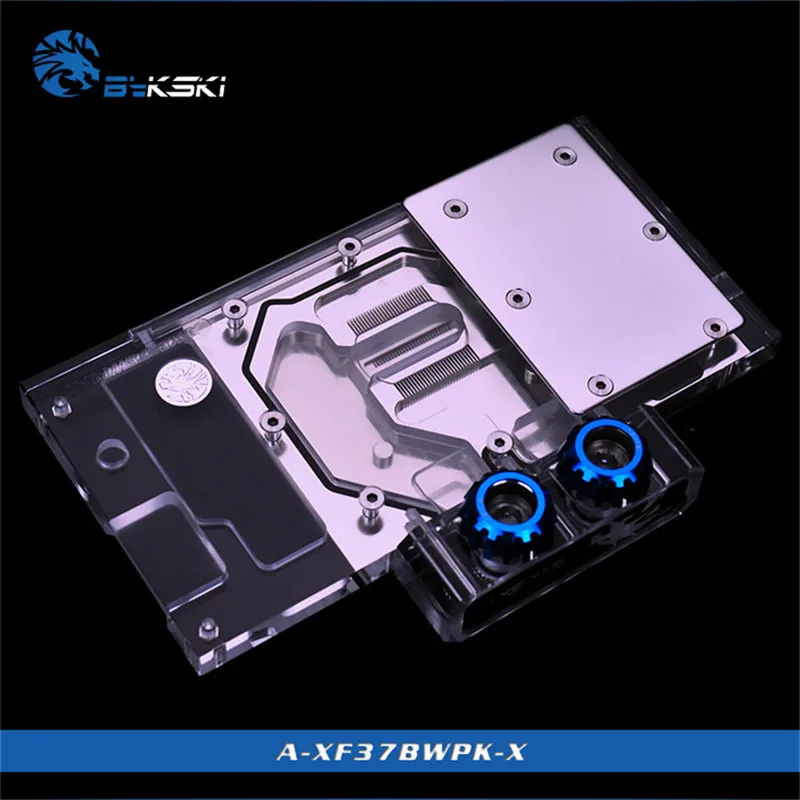 Bykski графический блок с полным покрытием для графической карты XFX R9 370/380 2G/4G Black Wolf