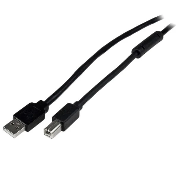 StarTech.com 20 м M/65 ft Активный Кабель USB 2 0 A to B M/M M Mini Male/Male черный|USB-адаптеры| |