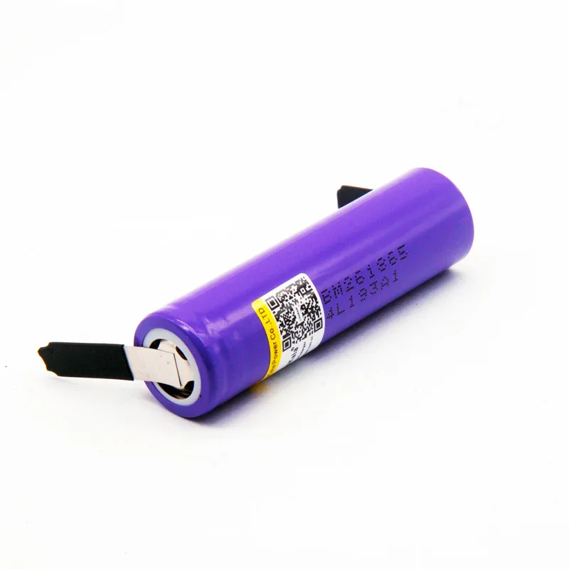 1PCS Battery LiitoKala M26 18650 литиевая батарея 2600 mAh 3,7 V аккумуляторная батарея для обработки никелевой ленты для разъемов - Цвет: 1PCS Battery