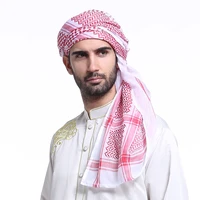men plaid hook flower hat headscarf saudi arabia mens muslim hijab caps dubai mens muslim turban