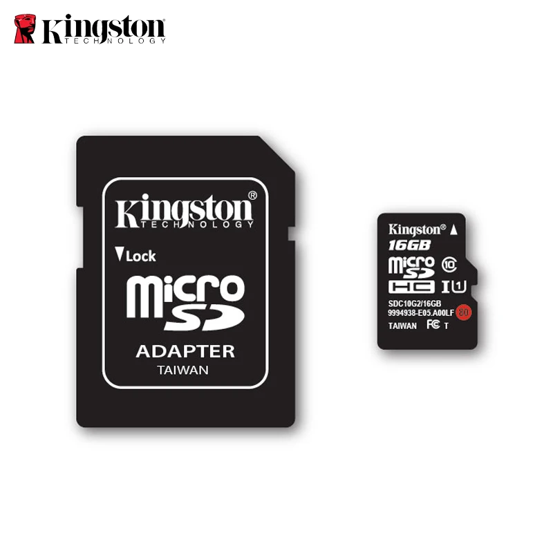 Карты памяти Kingston microSDHC SDC10G2/16 ГБ|memory card microsdhc|memory cardcard |