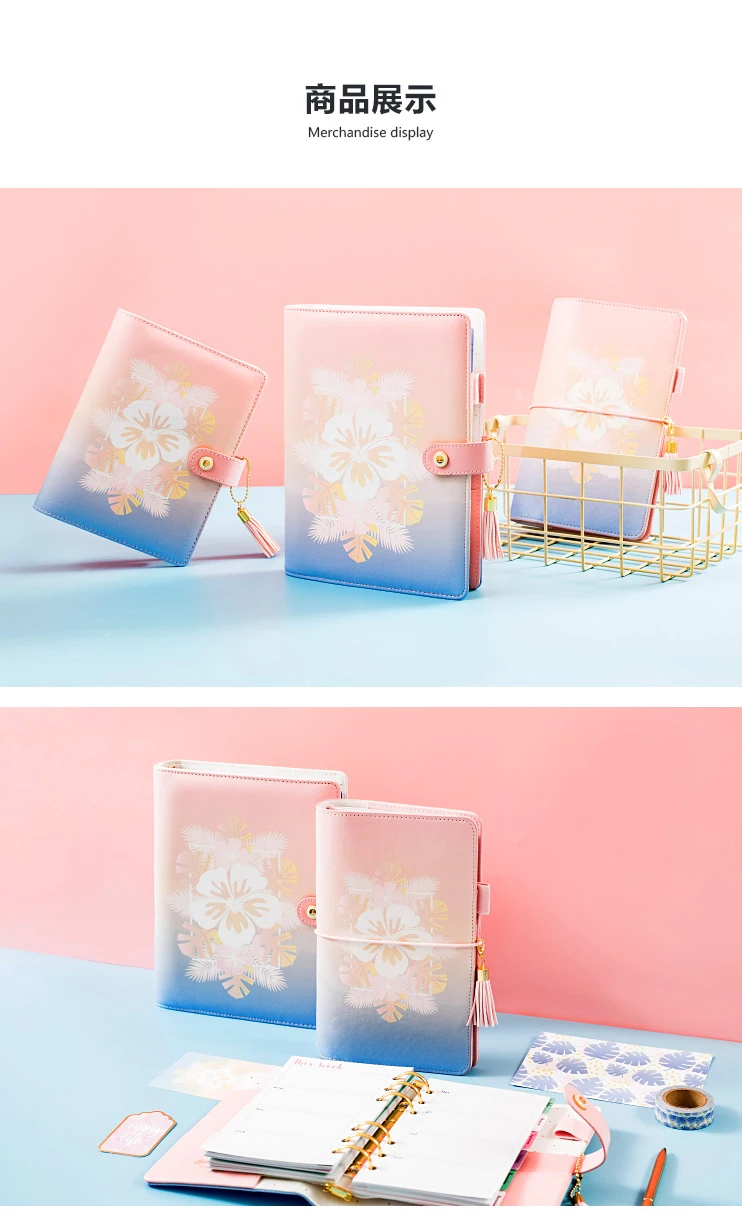 Lovedoki Dokibook блокнот A5 A6 планировщик Органайзер kawaii личный ежедневный цветочный планировщик канцелярских товаров