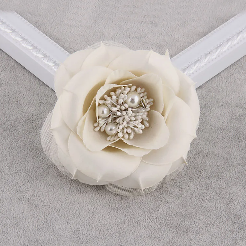 Женская Брошь В Виде Цветка из ткани Chian Yu милые заколки элегантные модные