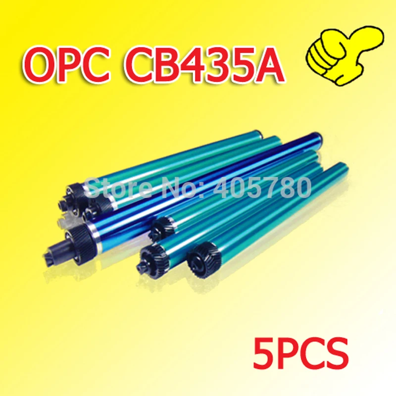 

5 шт. CB435A OPC совместимый с 435A/CB435A/для MFP1005/1006