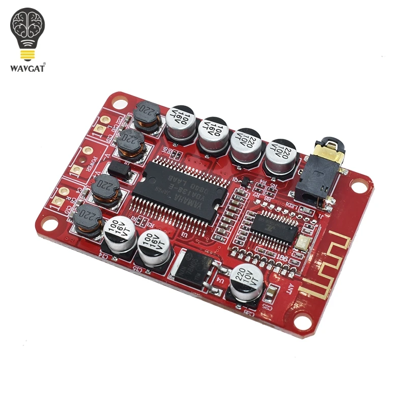 Плата усилителя Bluetooth YDA138 2*15 Вт модуль 2 0 стерео класс D прозрачные басы цифровые